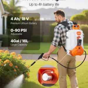 VEVOR Battery Powered Backpack Sprayer